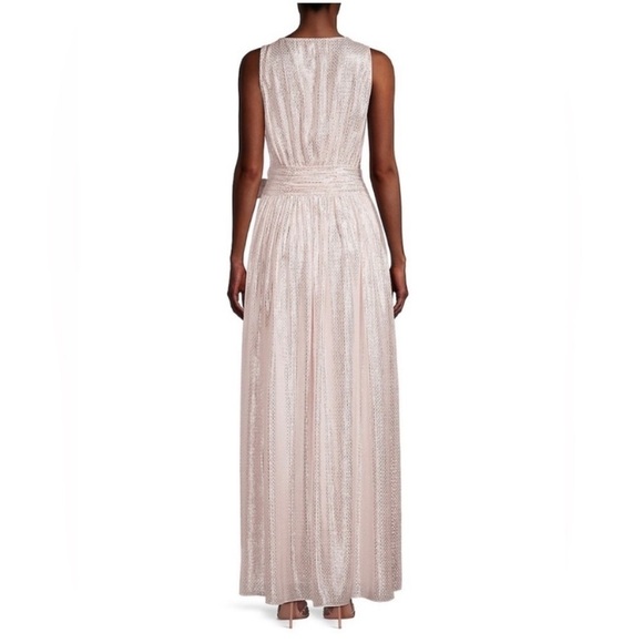 NWT Ramy Brook Callie Metallic High Low Dress - Picture 10 of 10